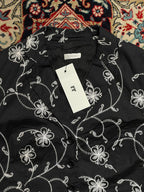 BONITA EMBROIDED COTTON BLAZER
