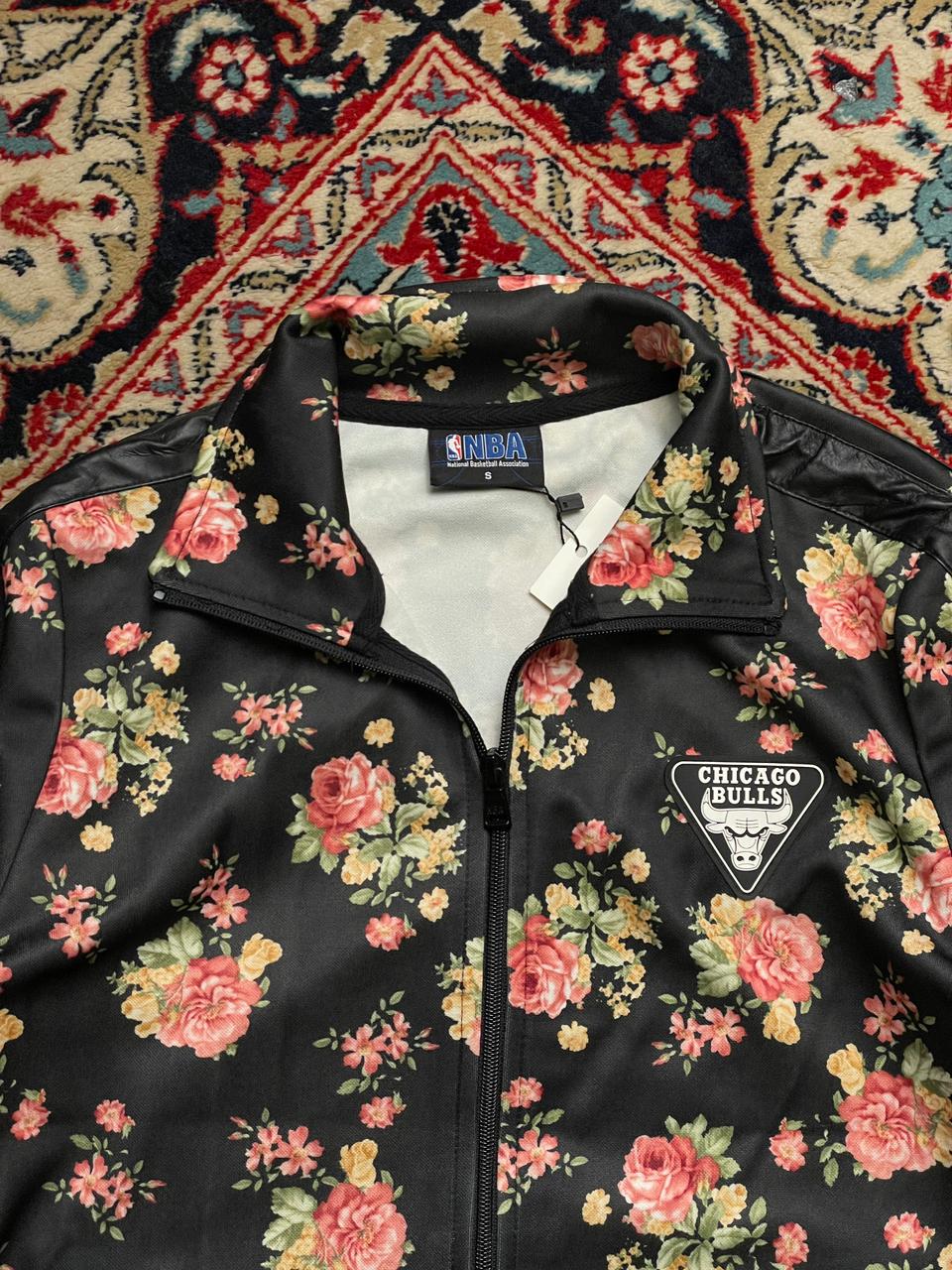 NBA CHICAGO BULLS PRINTED TRACK JACKET