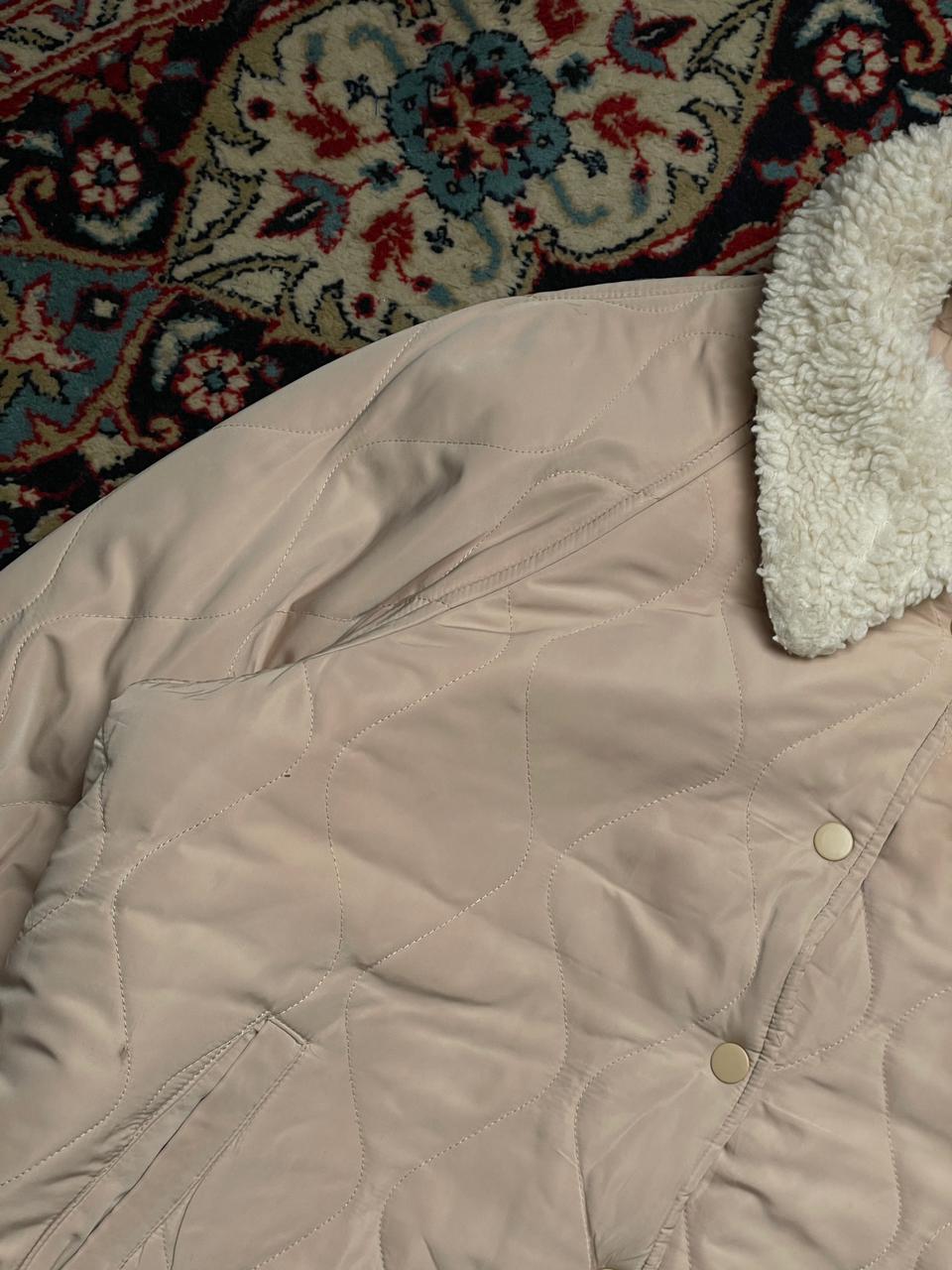 SPAO PUFFER BUTTON WOMEN RELAXED FUR JACKET