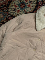 SPAO PUFFER BUTTON WOMEN RELAXED FUR JACKET