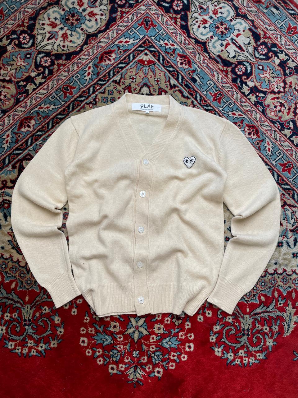 COMME DES GARCONS KNITTED SLIM FIT CARDIGAN