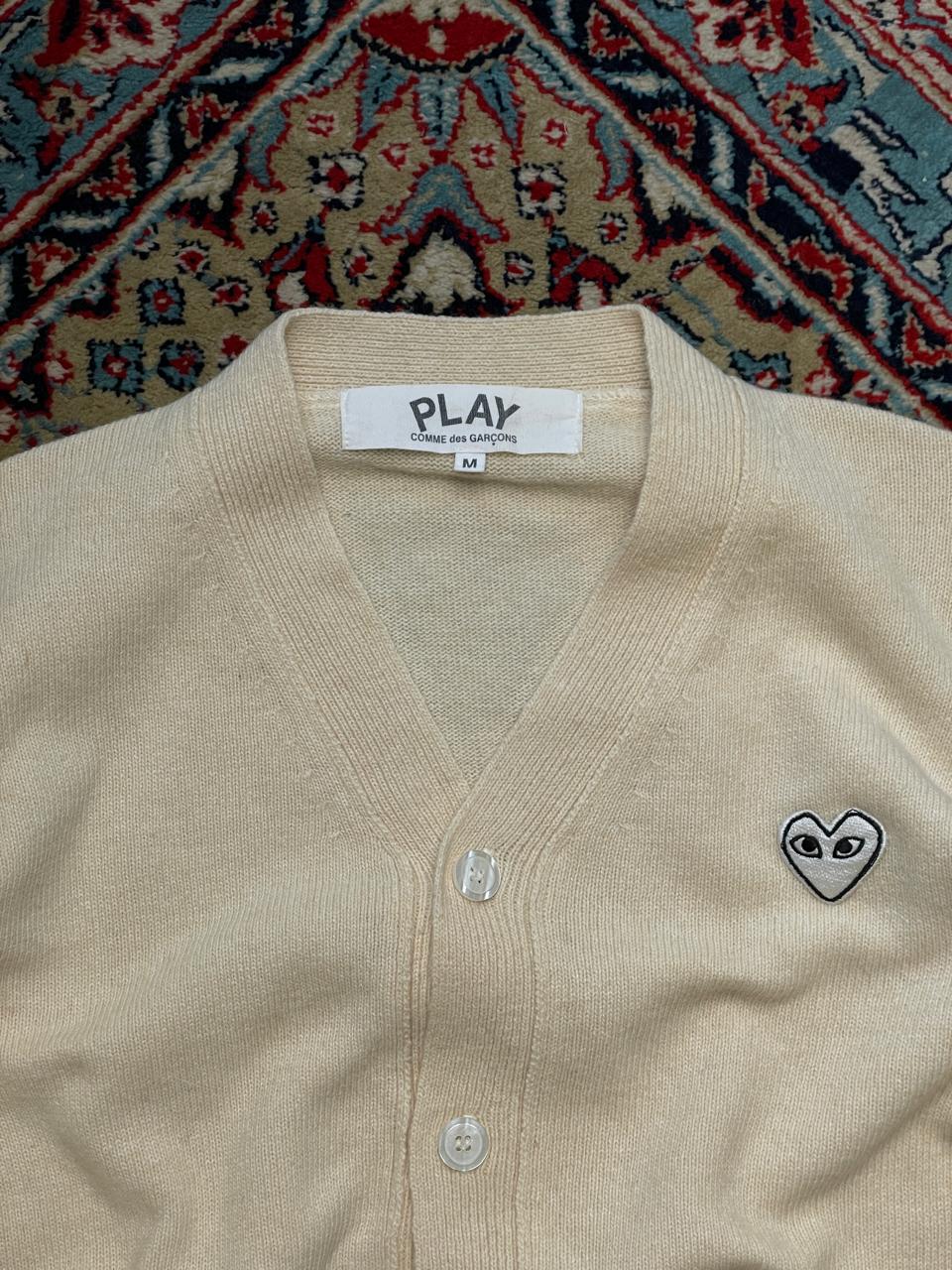 COMME DES GARCONS KNITTED SLIM FIT CARDIGAN