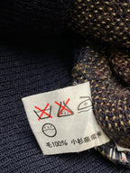GOLDEN BEAR VINTAGE ITALIAN PRINTED RELAXED FIT SWEATER