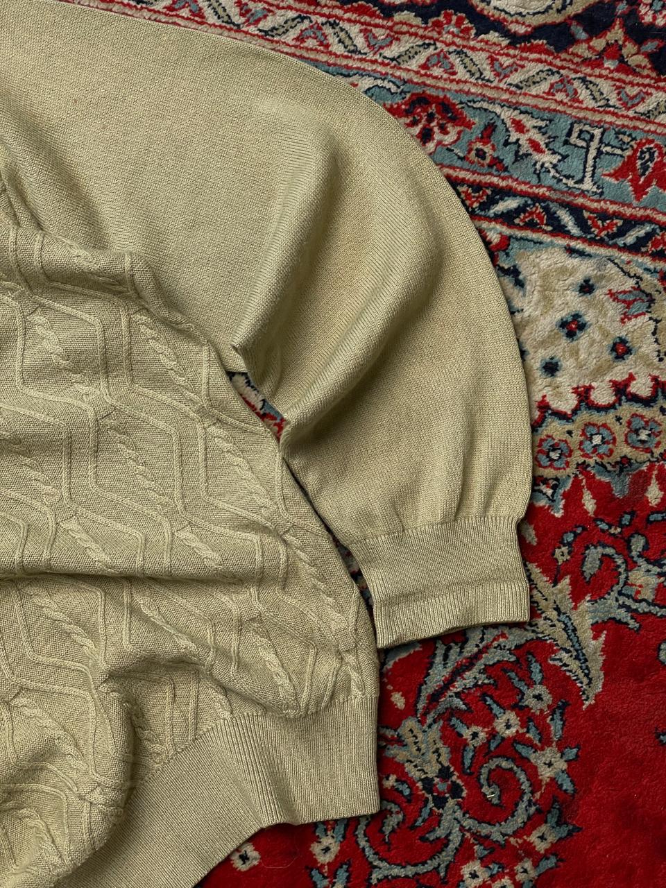 JACK NICKLAUS KNITTED TEXTURED RELAXED FIT SWEATER