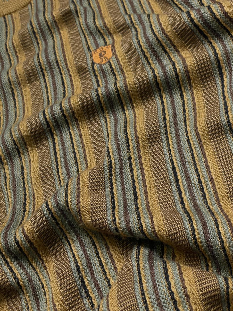 ROBERTA DI CAMERINOS VINTGAE KNITTED TEXTURED SWEATER