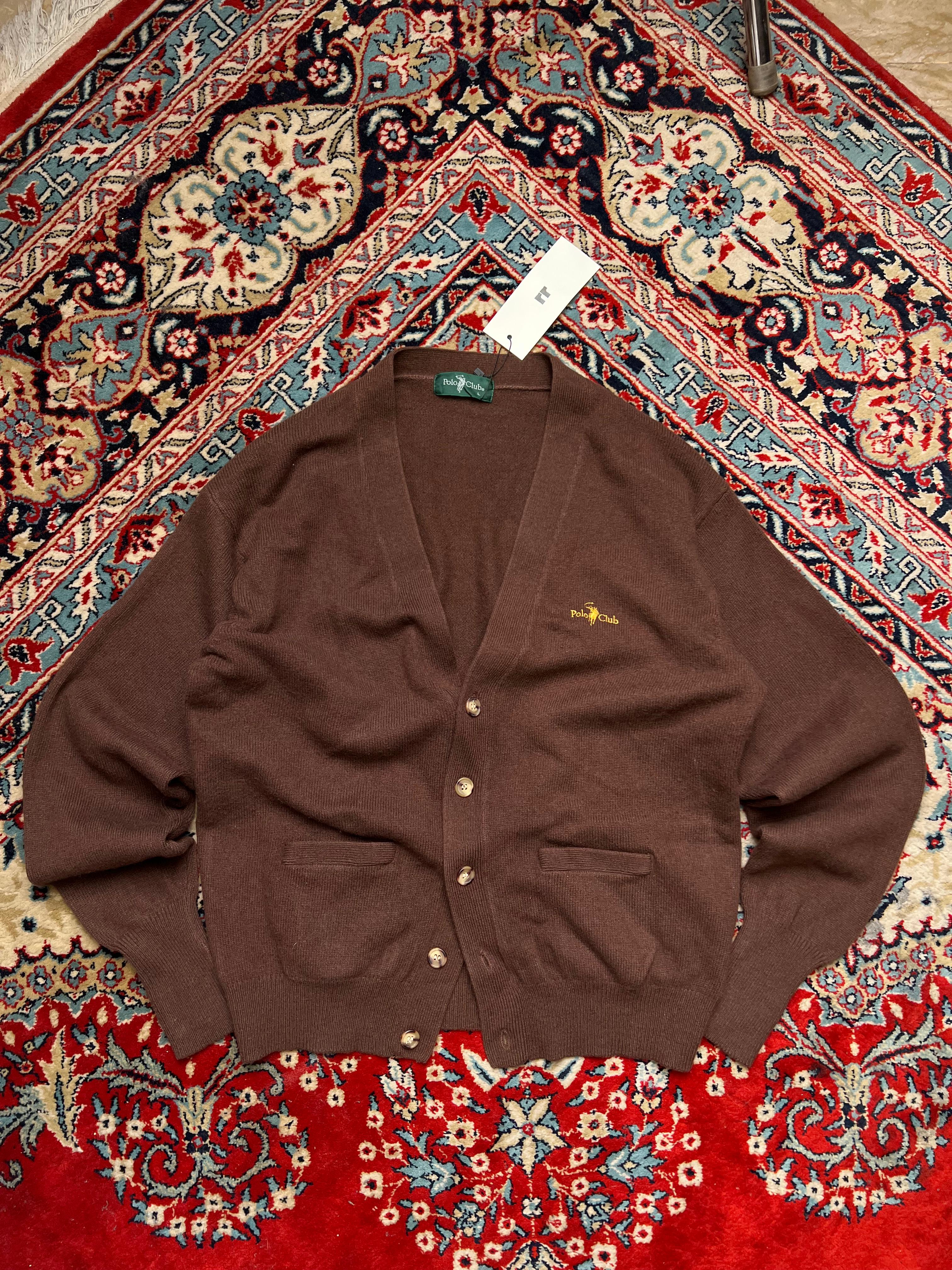 POLO CLUB VINTAGE RELAXED FIT CARDIGAN