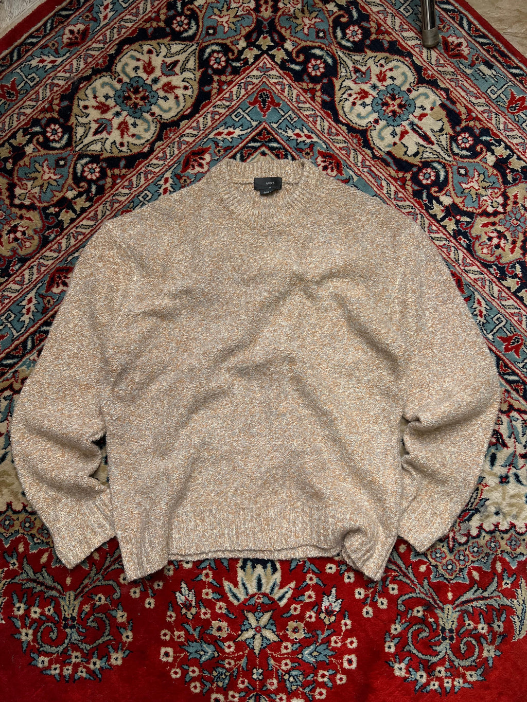 AND Z TEXTURED RELAXED FIT SWEATER