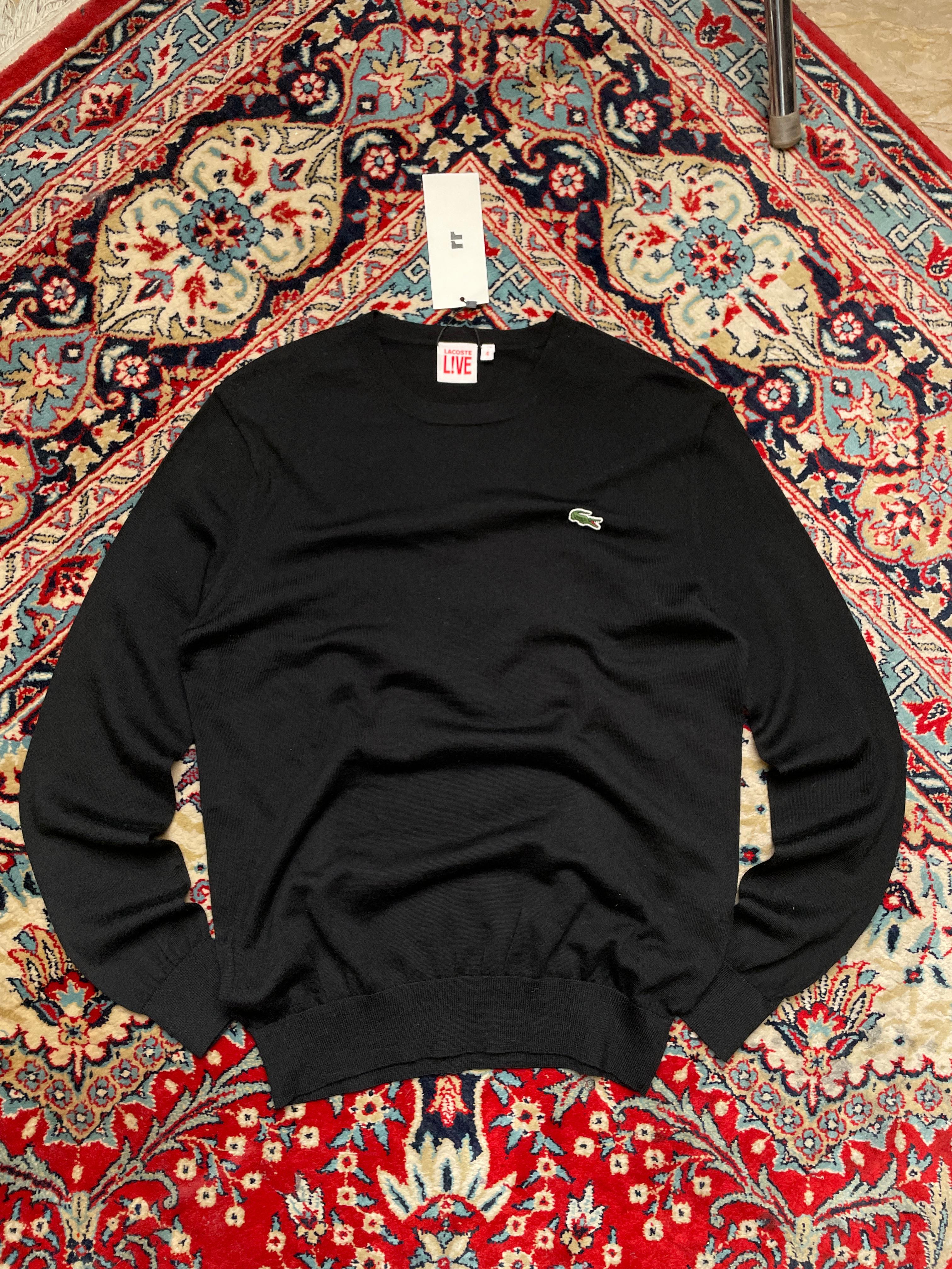 LACOSTE L!VE SLIM FIT LIGHTWEIGHT SWEATER