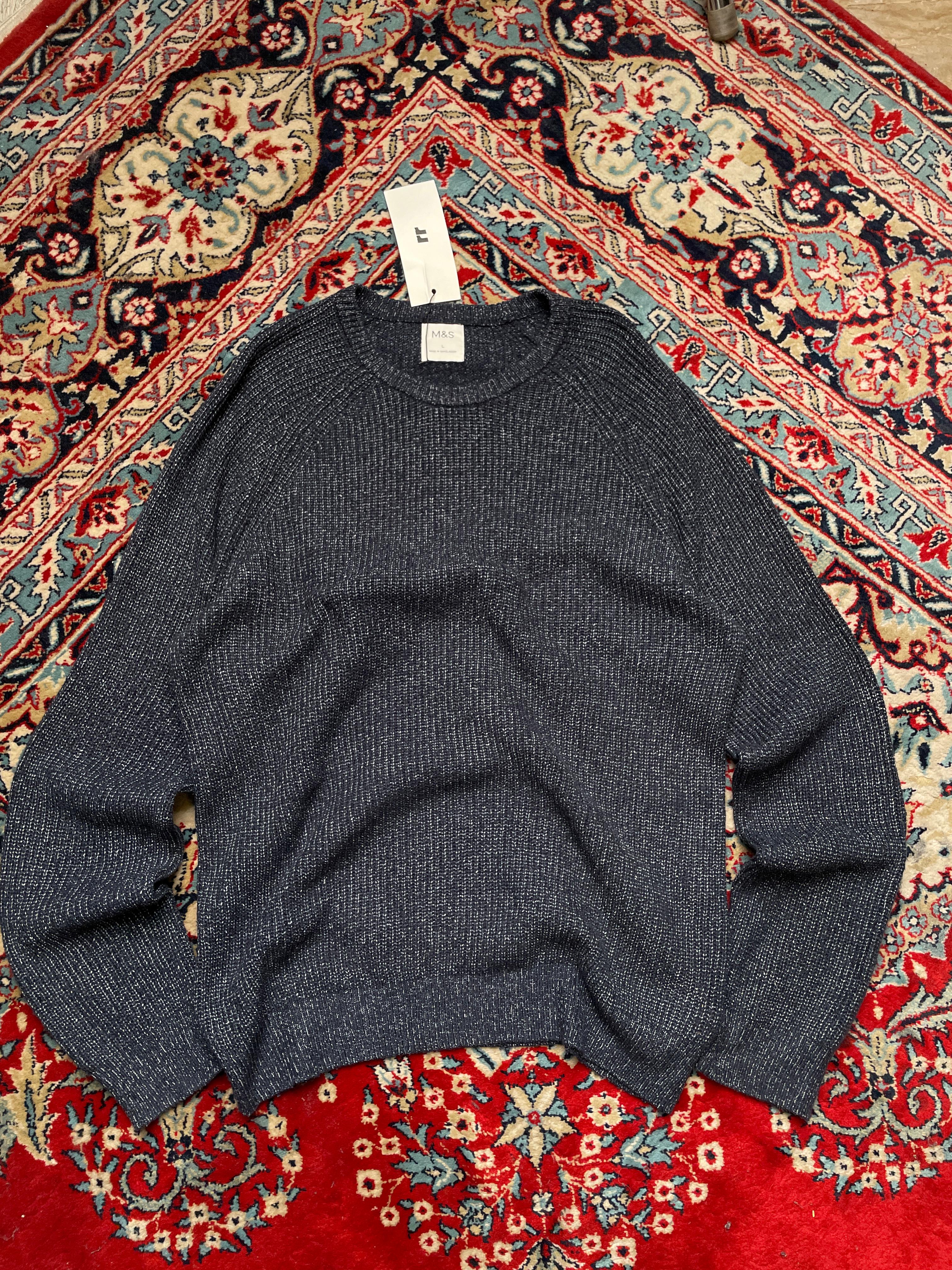 M&S KNITTED SLIM FIT SWEATER