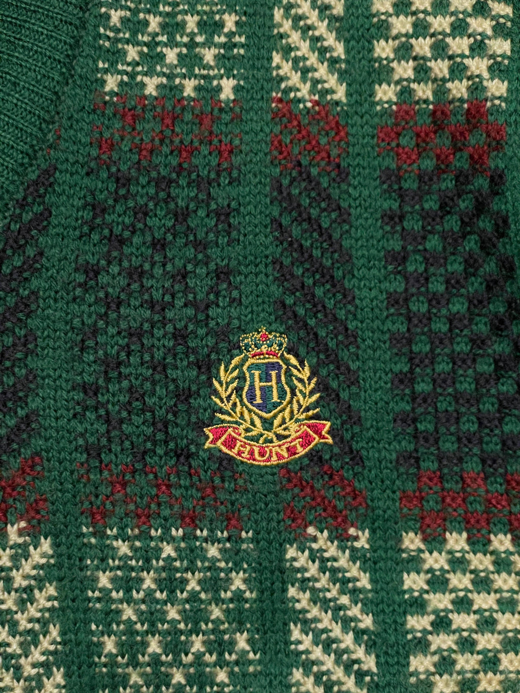 THE HUNT VINTAGE KNITTED SWEATER