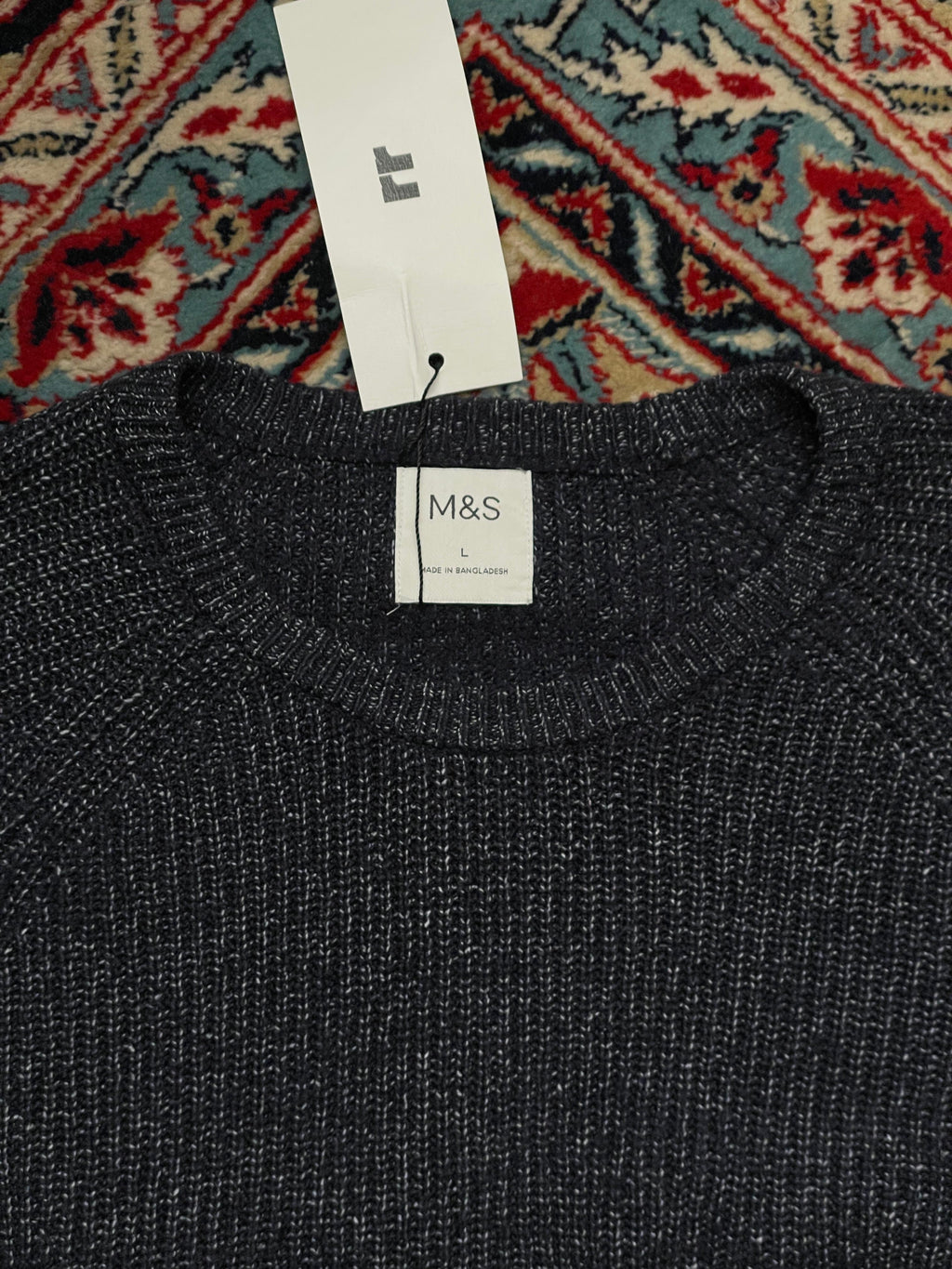 M&S KNITTED SLIM FIT SWEATER