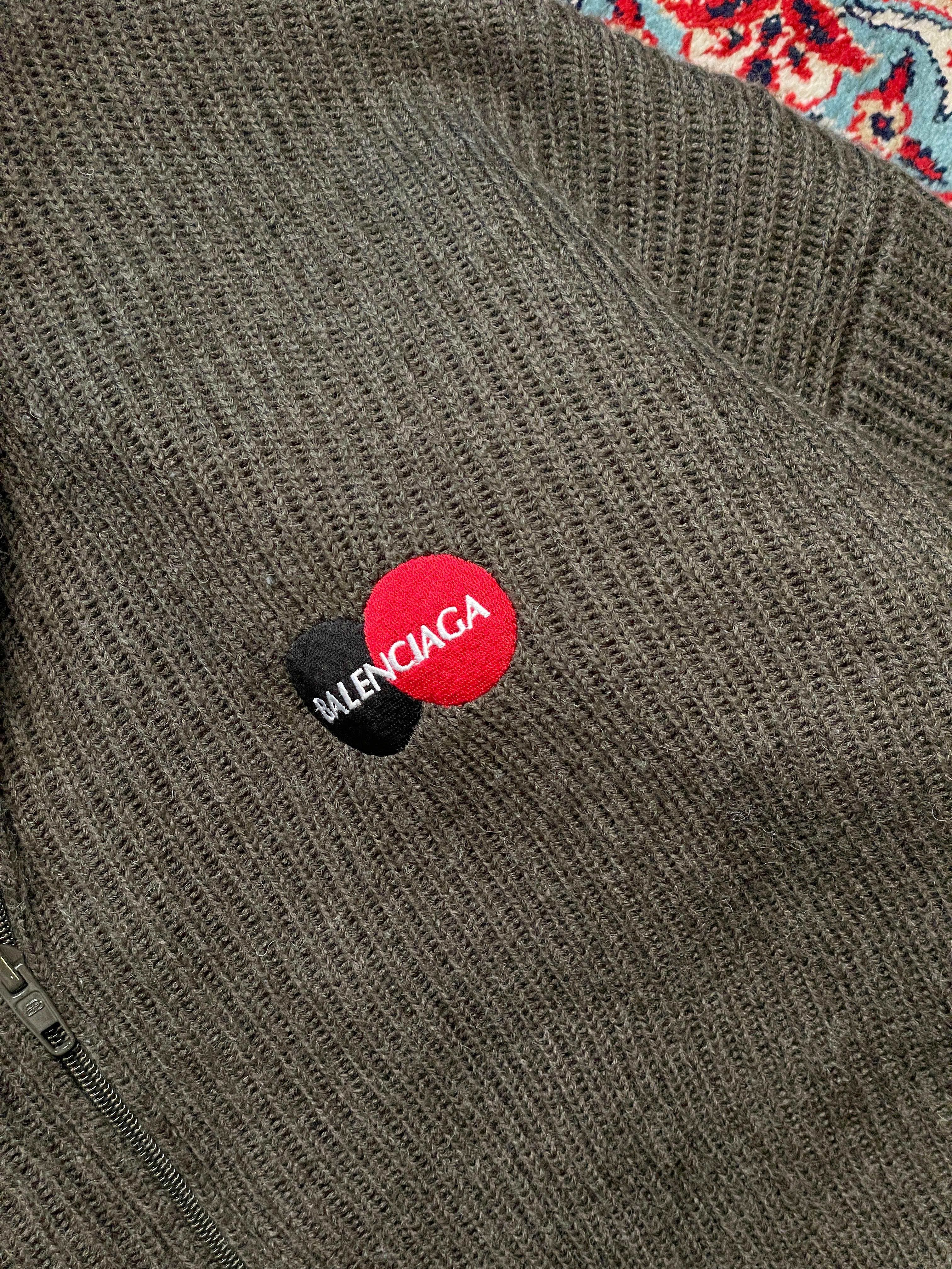 BALENCIAGA REVERSIBLE RELAXED WOOL/TEDDY FLEECE BOXY FIT JACKET