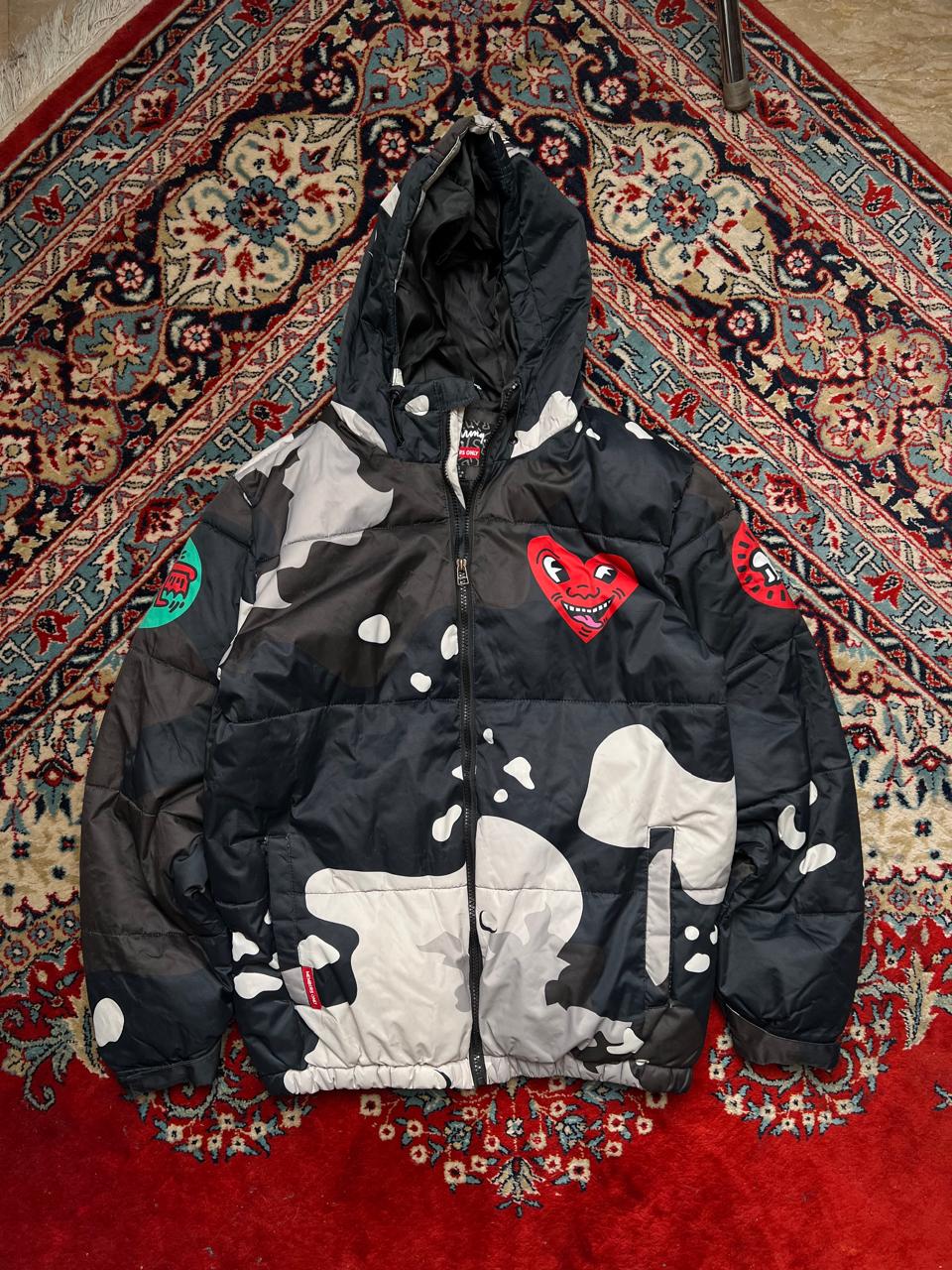 KEITH HARING "MEMBERS ONLY" DUCK DOWN PUFFER
