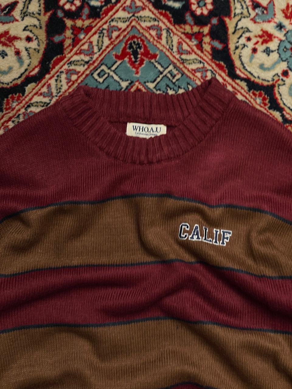 WHO.A.U VINTAGE RELAXED FIT SWEATER