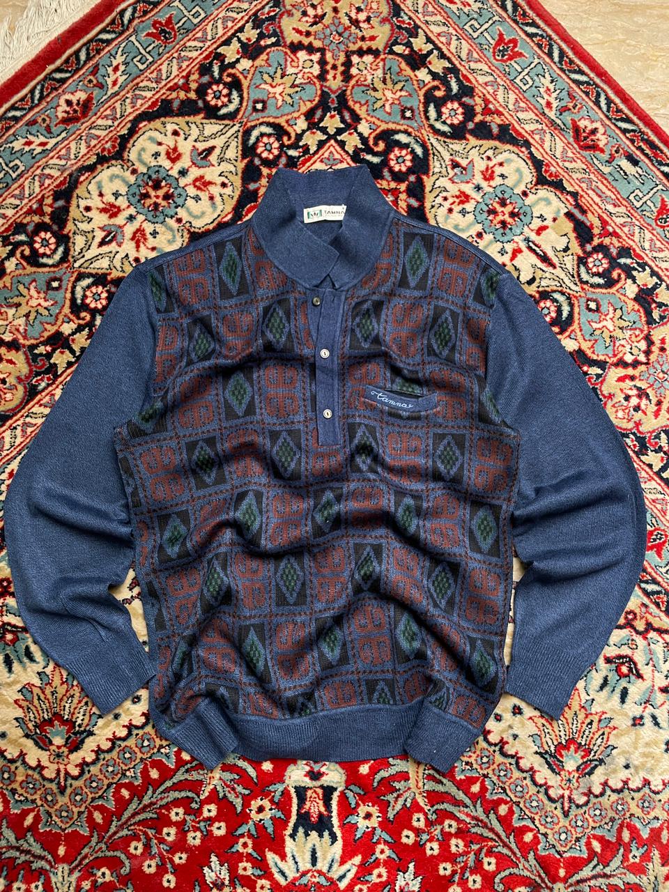 TAMNA VINTAGE ITALIAN RELAXED FIT SWEATER