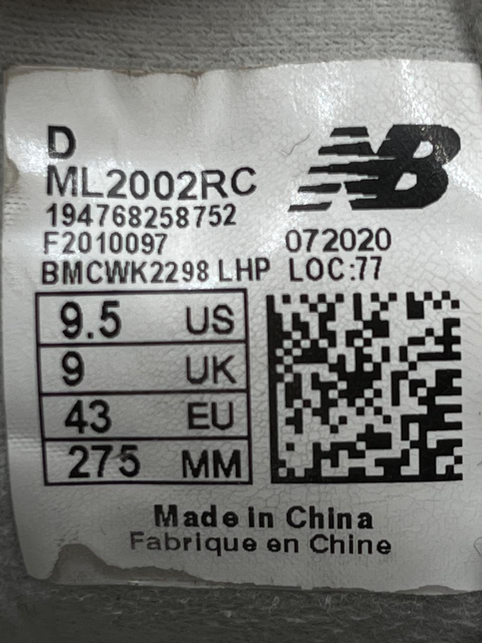 New Balance 2002R light gray-marblehead