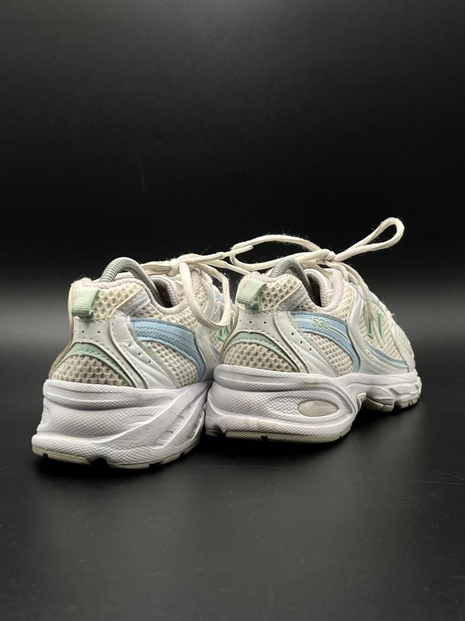 NEW BALANCE 530 WHITE BLUE - 40