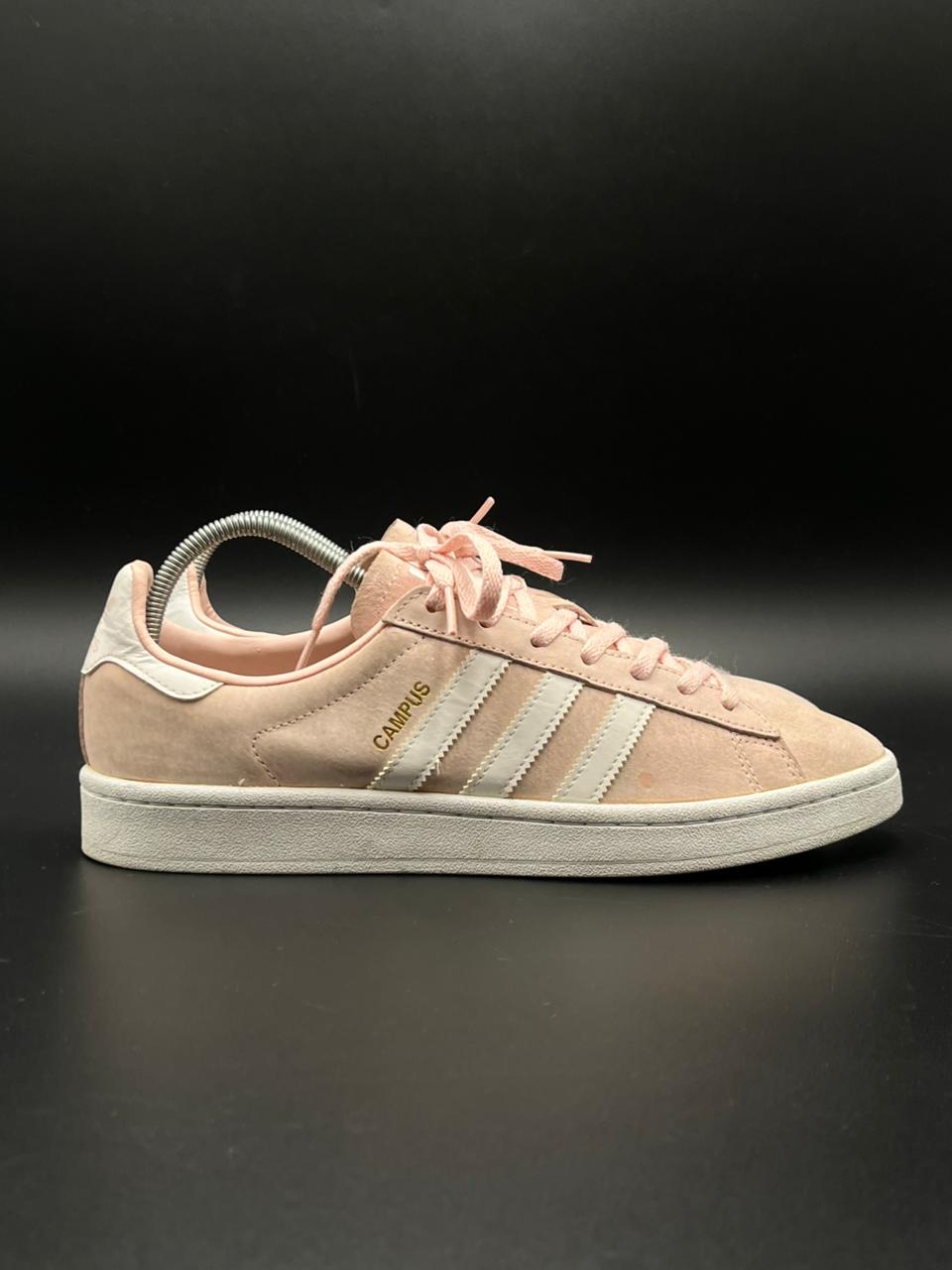 Adidas Originals Campus ICY Pink/ White suede