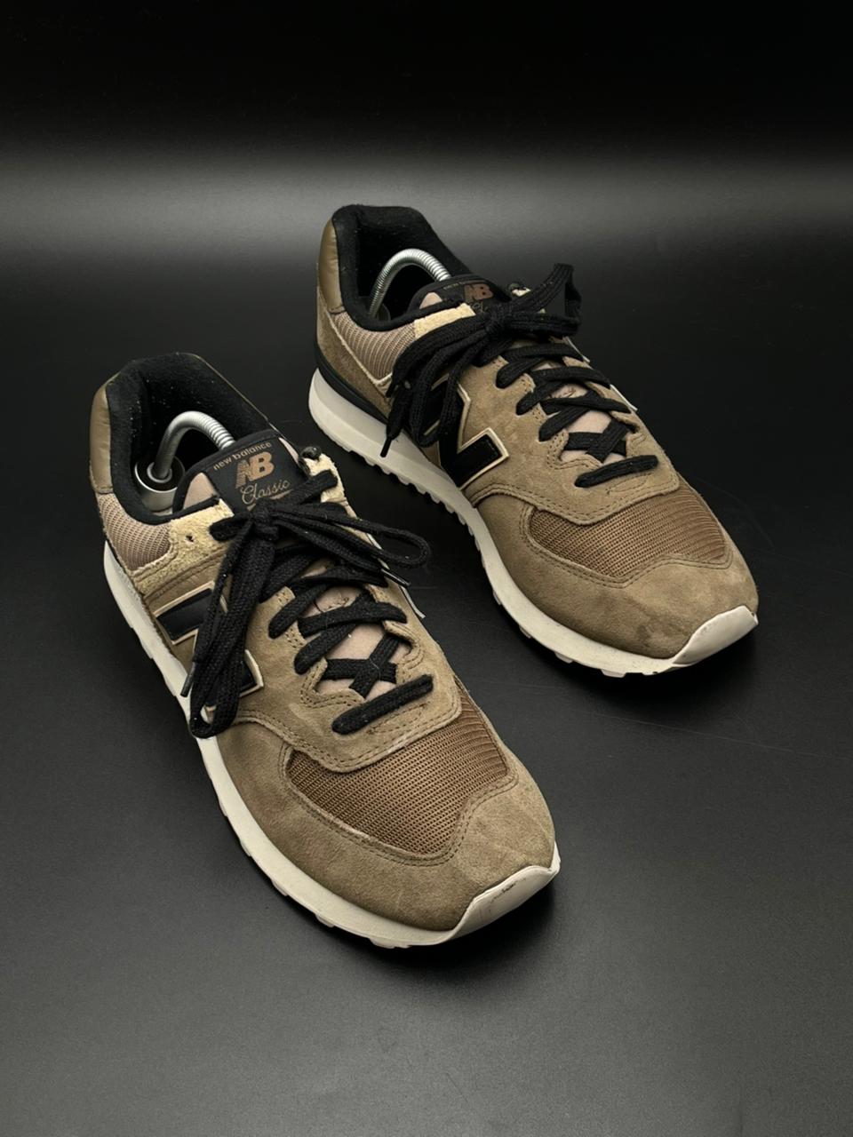New Balance 574 SUEDE BROWN/BLACK