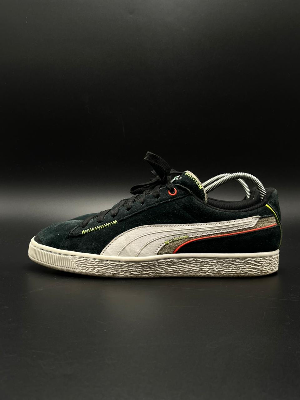 Puma Suede black harbor mist