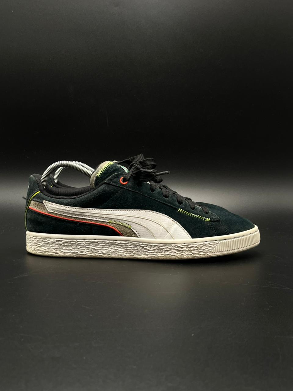 Puma Suede black harbor mist
