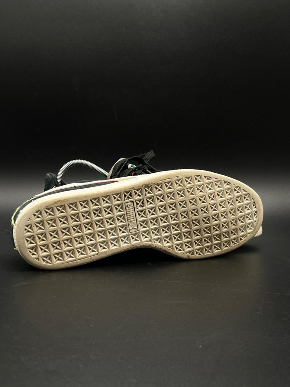 Puma Suede black harbor mist