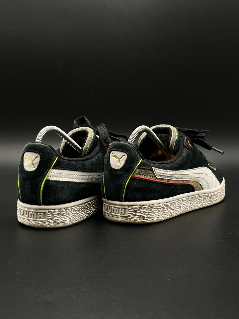 Puma Suede black harbor mist