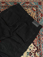BOOHOOMAN BLACK CARGO PANTS