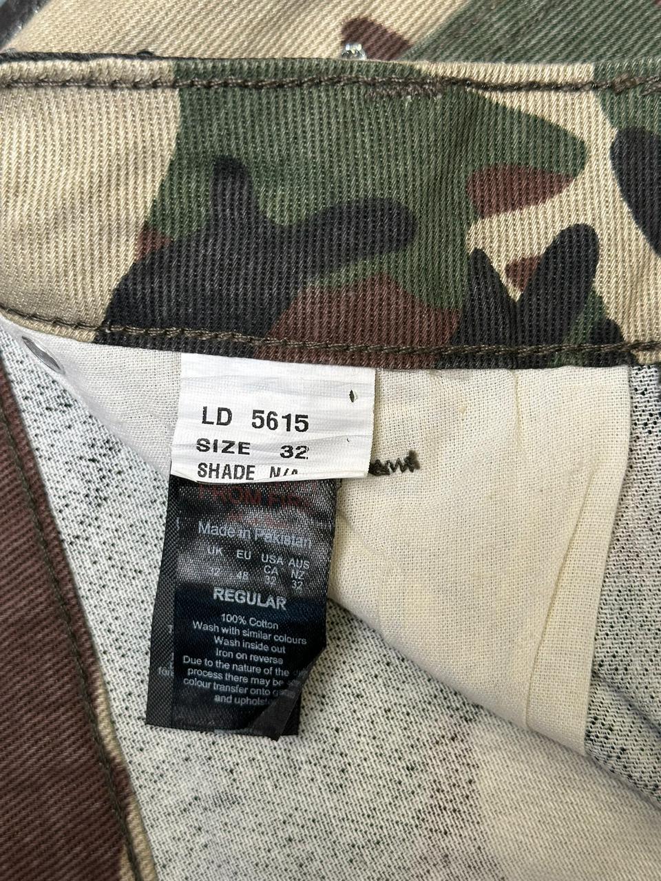 BOOHOO MAN CAMO Baggy Studded CARGOS