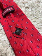 Montagu Printed Red Necktie