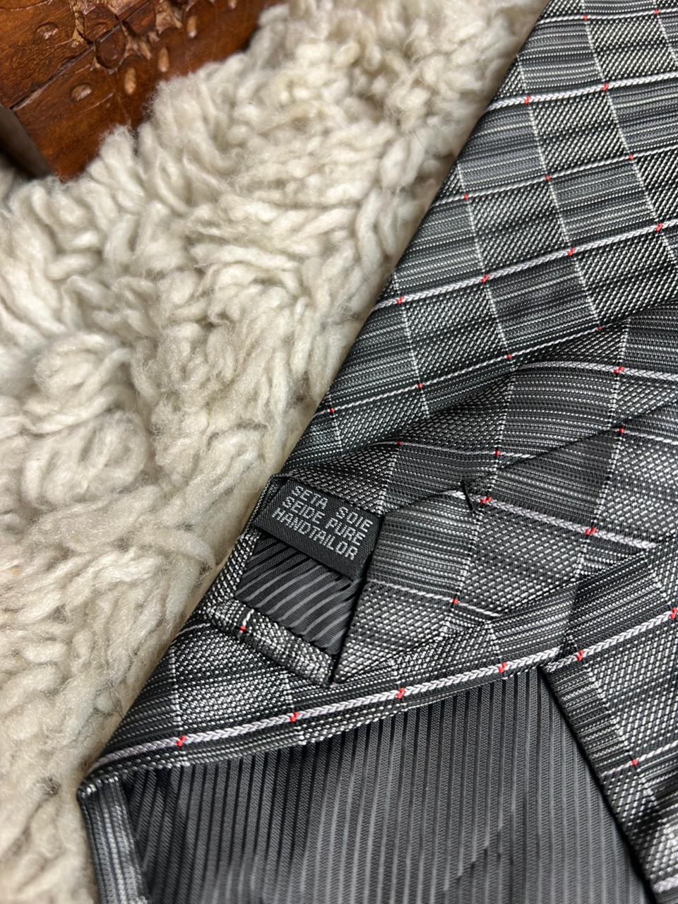 Frosino patterned 100% silk HANDMADE necktie
