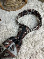 Fletcher's Gallery Abstract Geometric Silk Tie