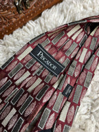 Jose Piscador MULTI COLORED PATTERENED TIE