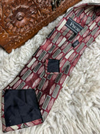Jose Piscador MULTI COLORED PATTERENED TIE