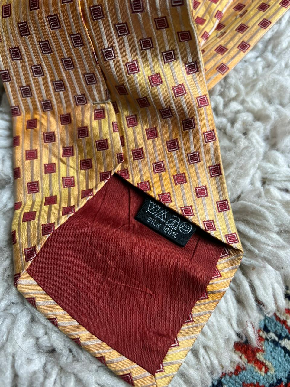 Korean Air Official Crew Geometric Tie