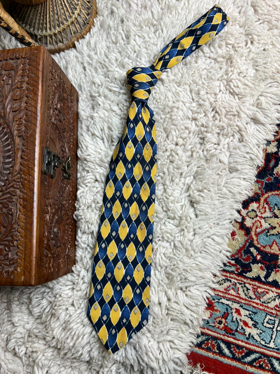 Roberto Baressi Milano Geometric Silk Tie