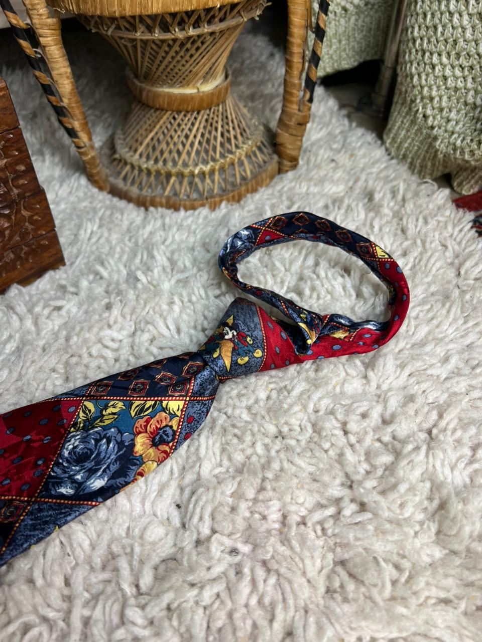 Disney by Atlas Design Mickey Mouse Silk Tie