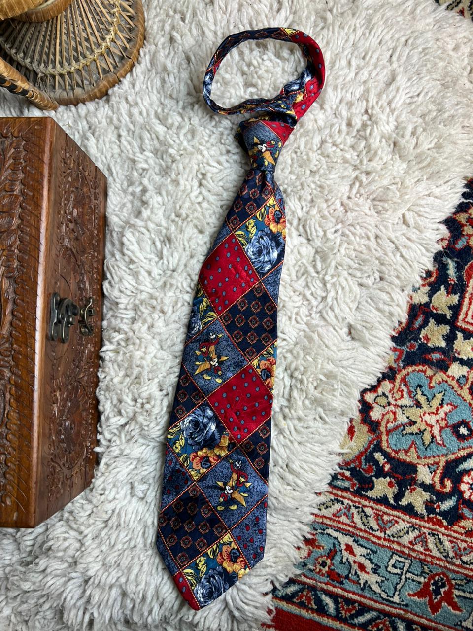 Disney by Atlas Design Mickey Mouse Silk Tie