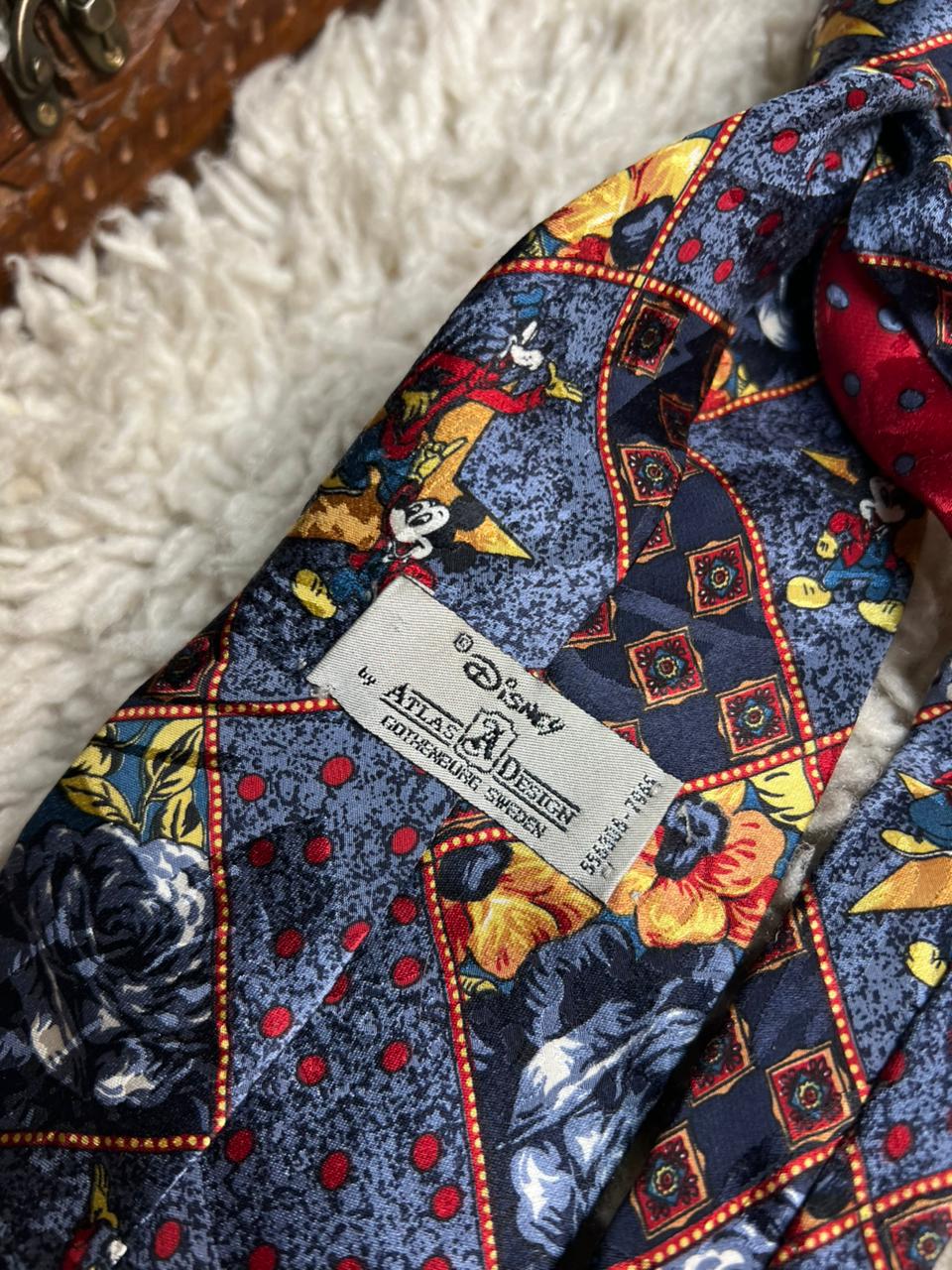 Disney by Atlas Design Mickey Mouse Silk Tie
