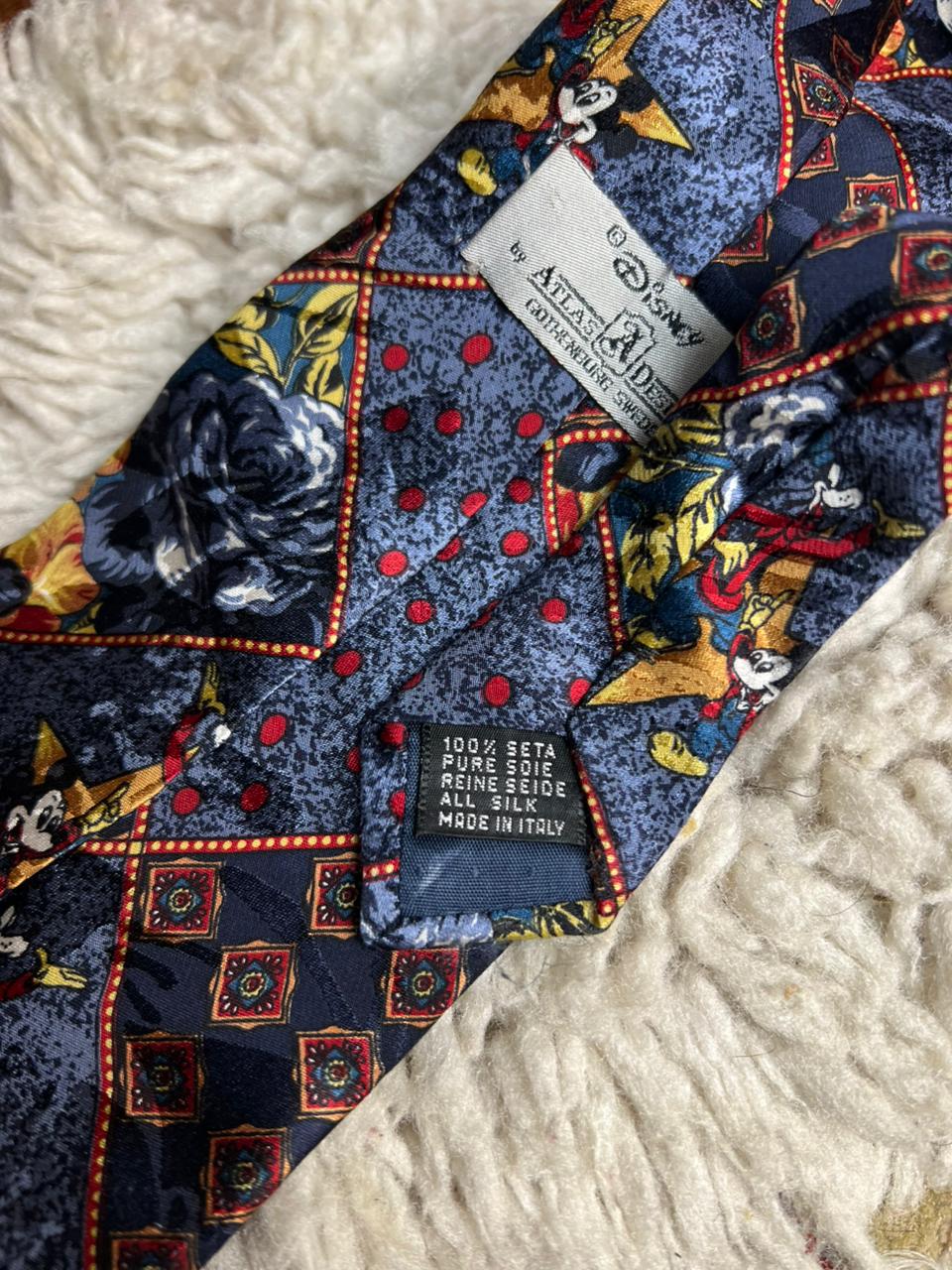 Disney by Atlas Design Mickey Mouse Silk Tie