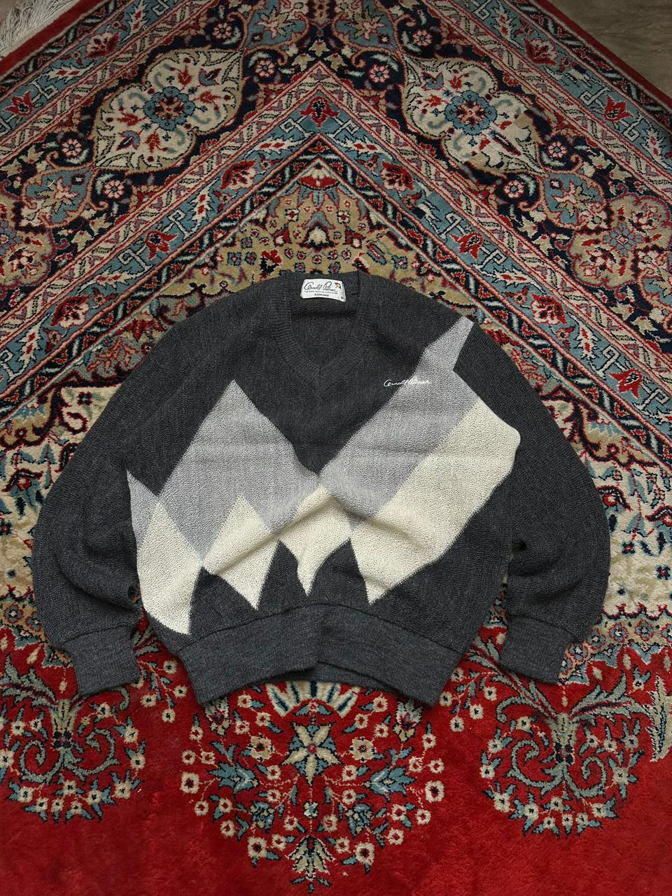 Arnold Palmer by Renown Pure Wool V-Neck Sweater