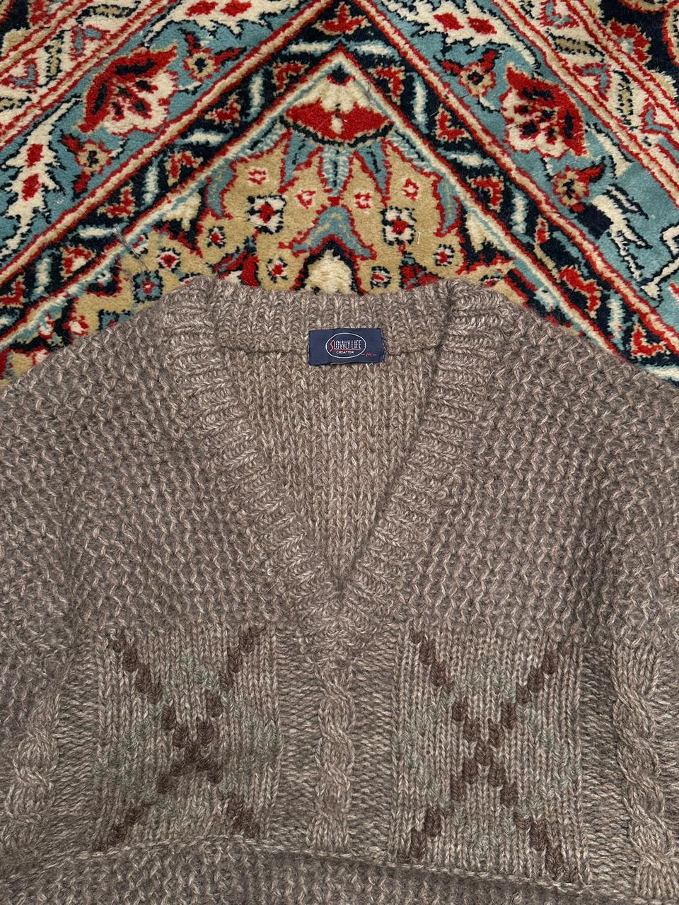 Vintag Slowly Life Knit Sweater
