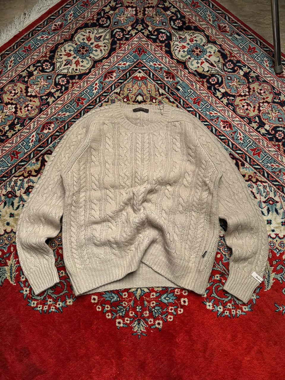 Vintage BANG BANG Chunky Cable Knit Sweater