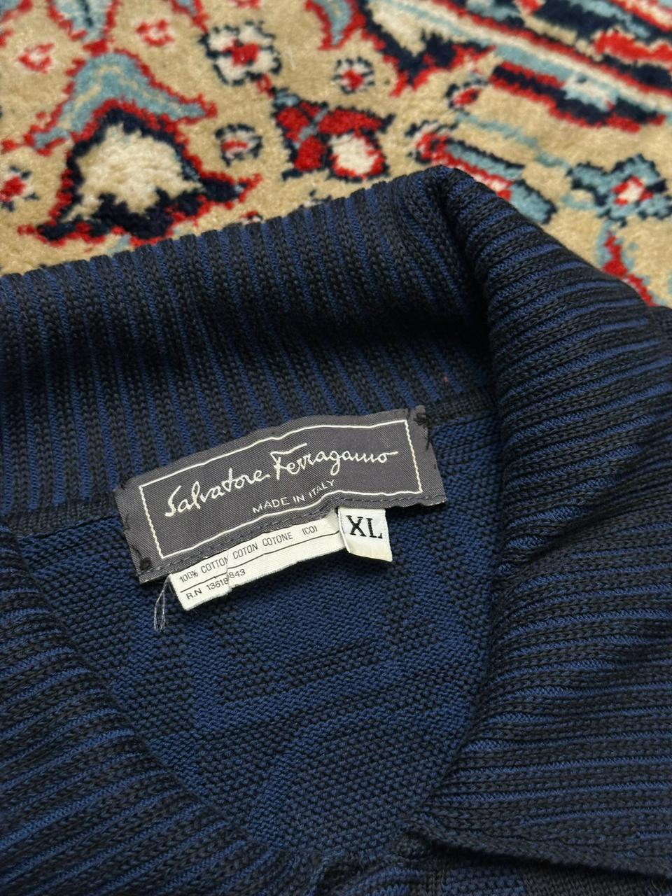 Salvatore Ferragamo Monogram Knit Sweater