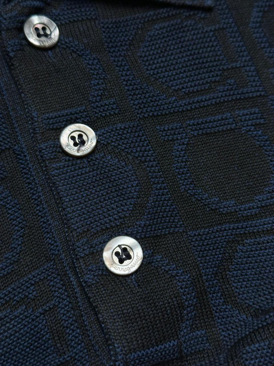 Salvatore Ferragamo Monogram Knit Sweater