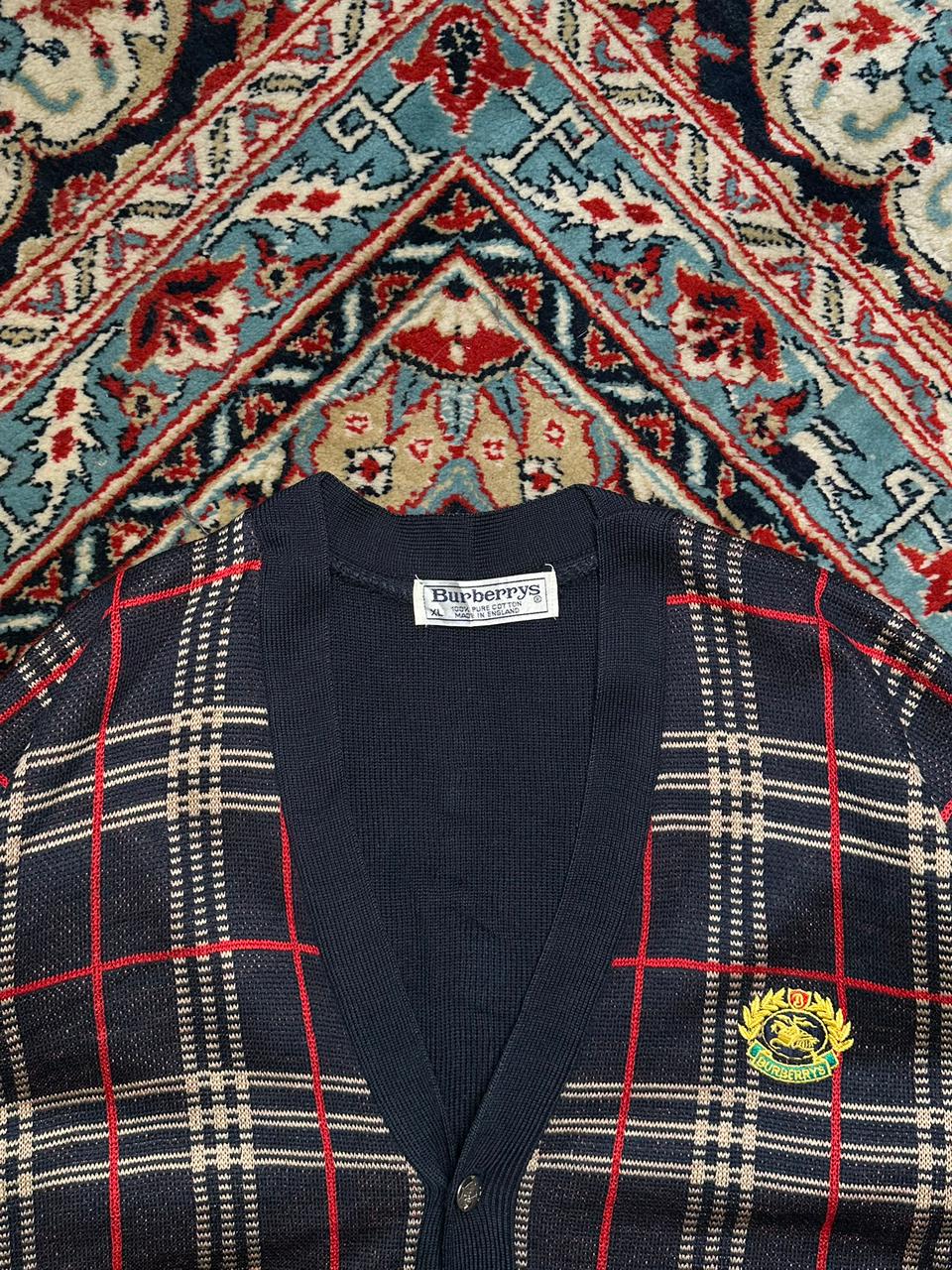 Vintage EARLY 2000’s Burberrys Cardigan Sweater