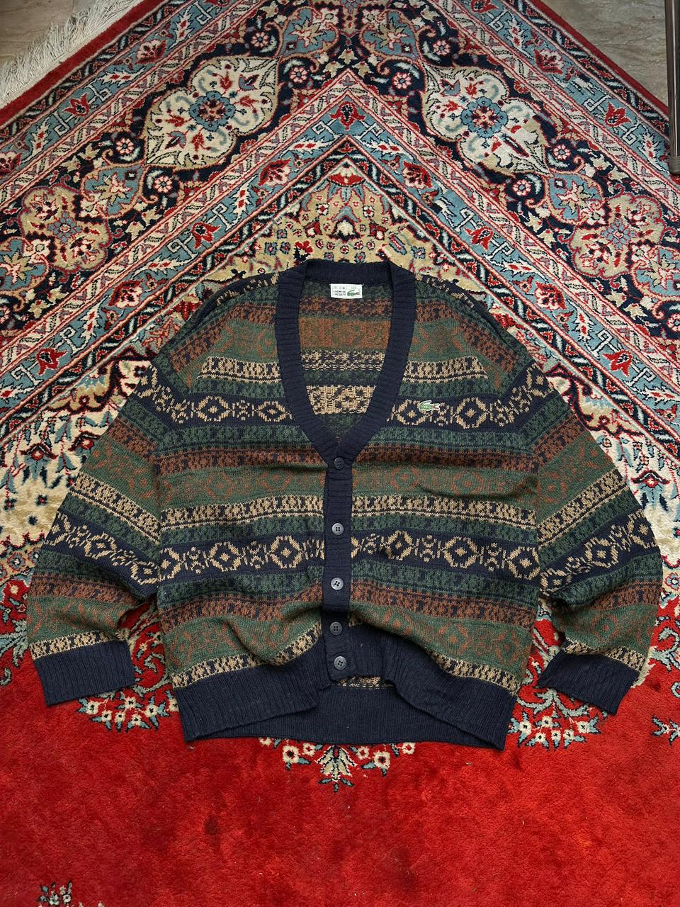 Vintage Chemise Lacoste Cardigan Sweater