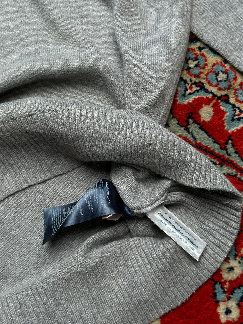 Tommy Hilfiger Pima Cotton Cashmere Quart Zip Sweater