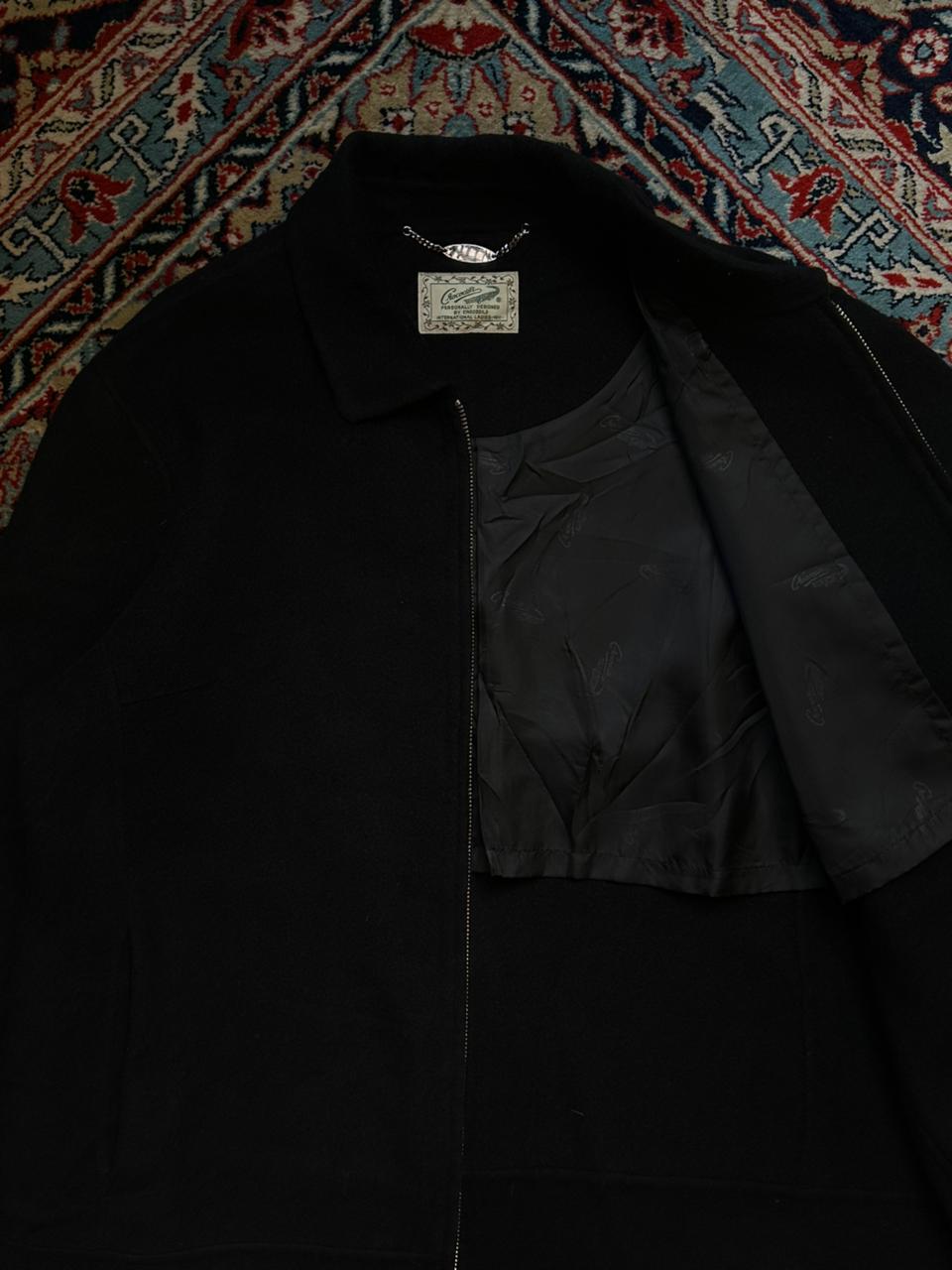 Crocodile Ladies Black Wool Jacket