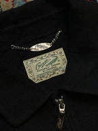Crocodile Ladies Black Wool Jacket